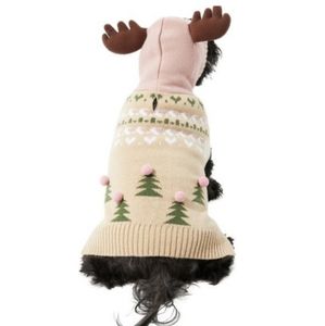 Pet dog/cat pullover hooded sweater